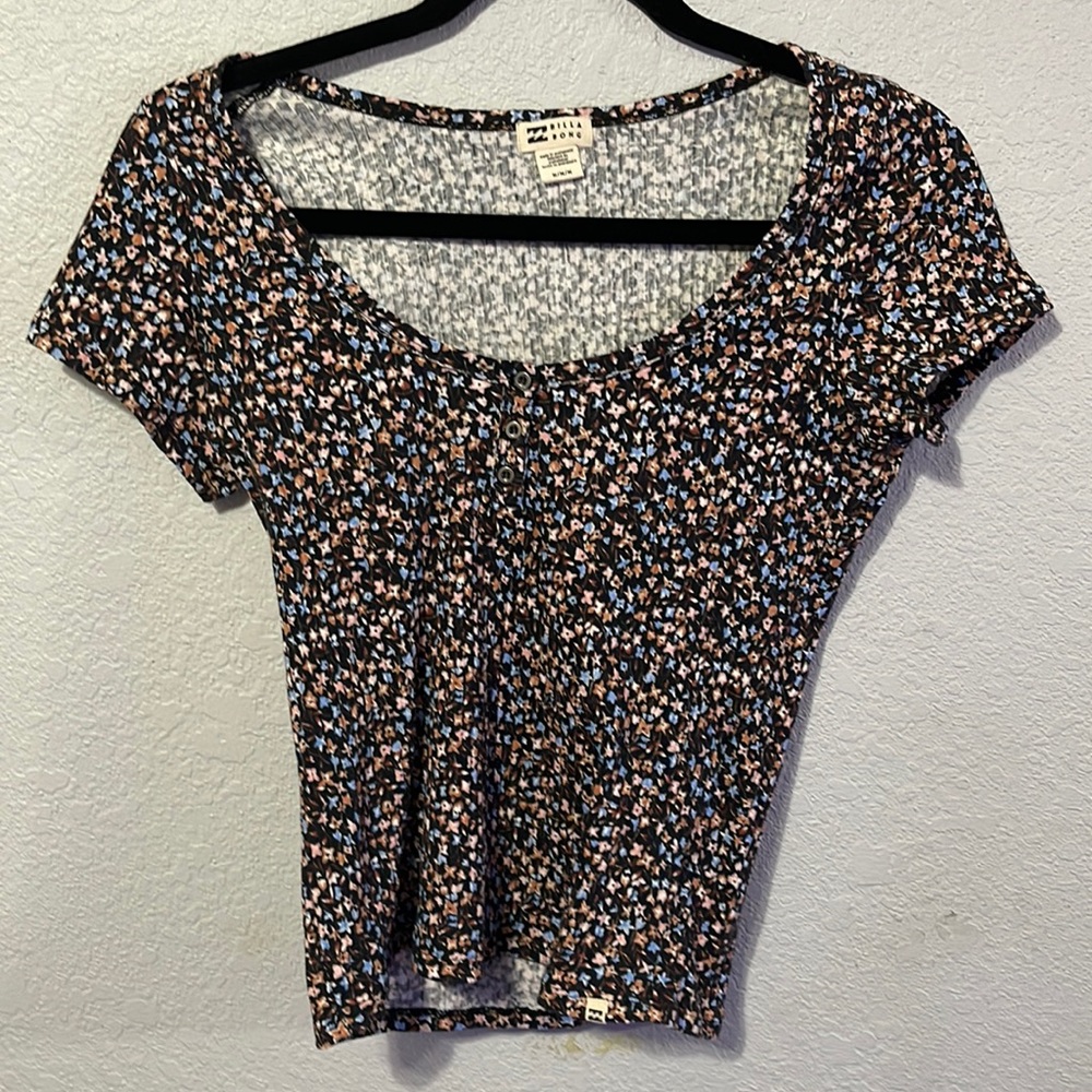 Floral Looking Crop top